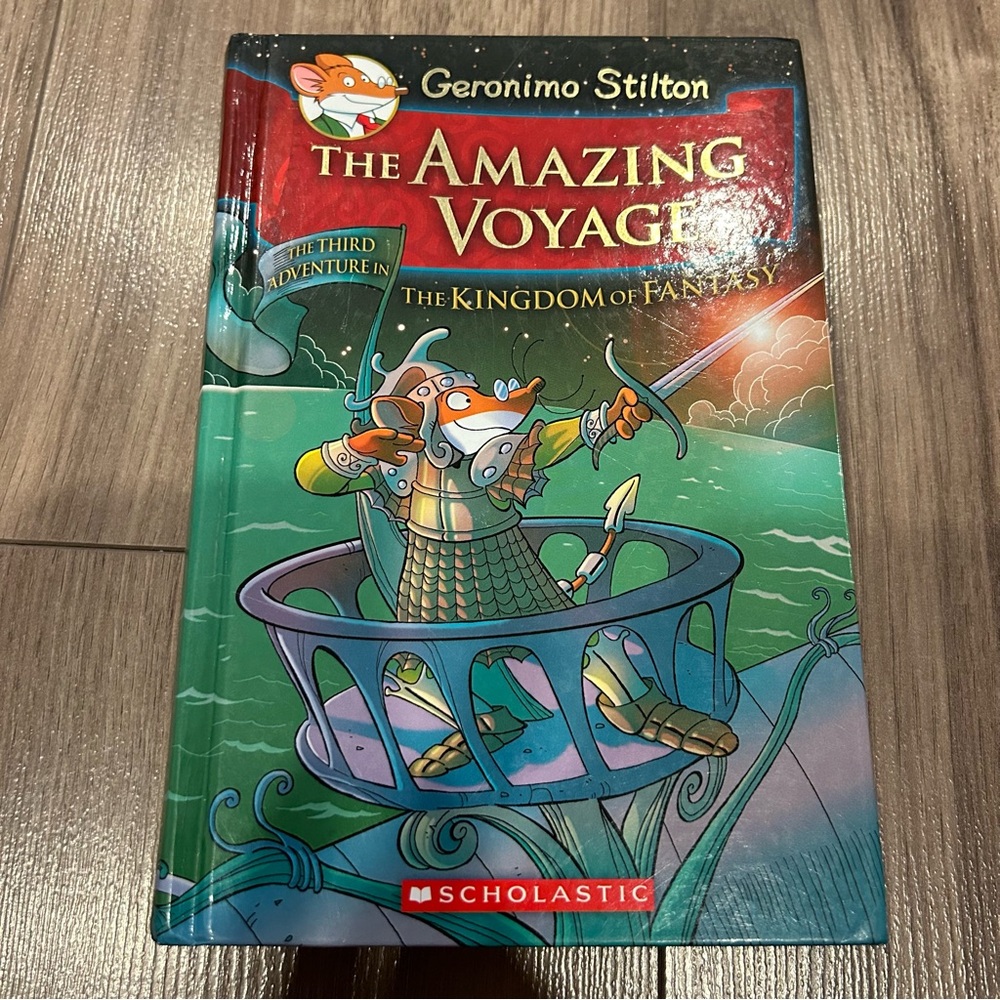 Geronimo Stilton Amazing Voyage: The Third Adventure In The Kingdom Of Fantasy